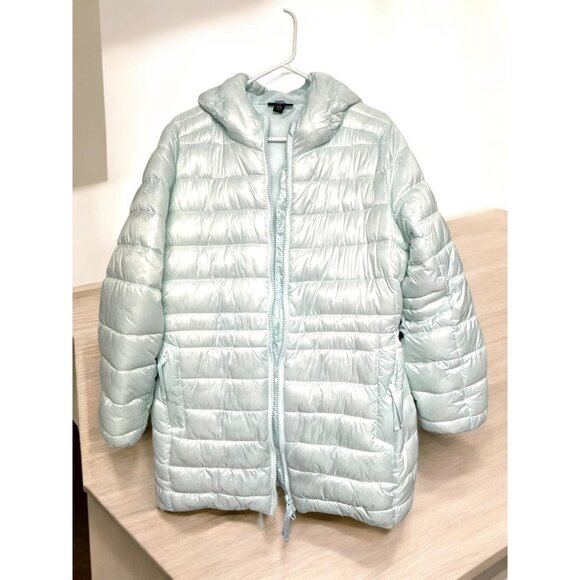 Swiss Tech Women's Packable Mid Length Puffer Jacket - Picture 1 of 11